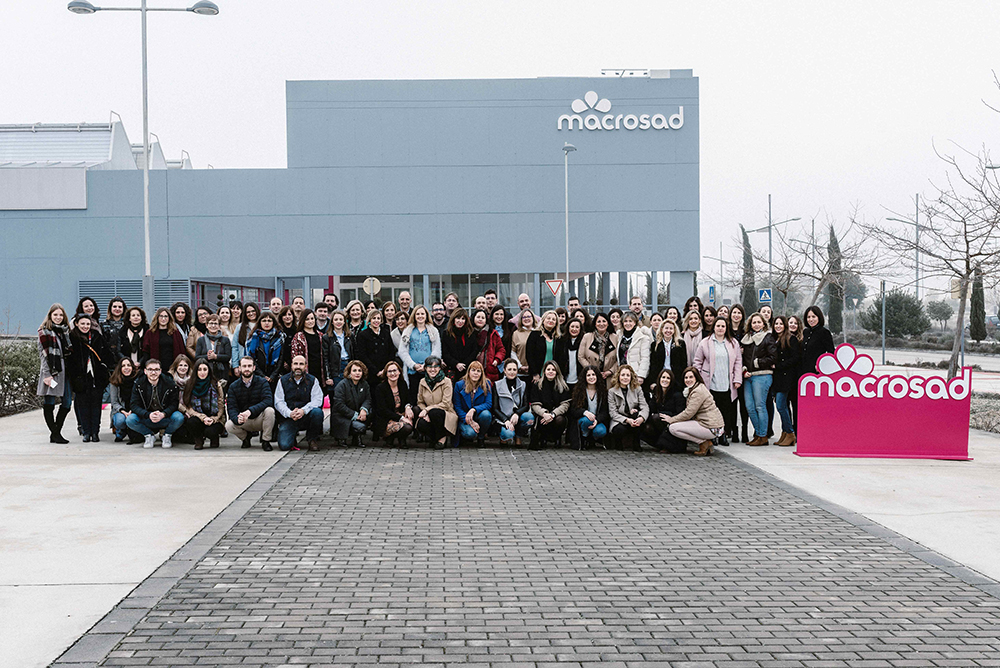 Estructura ejecutiva de Macrosad - Día de la Mujer 2018